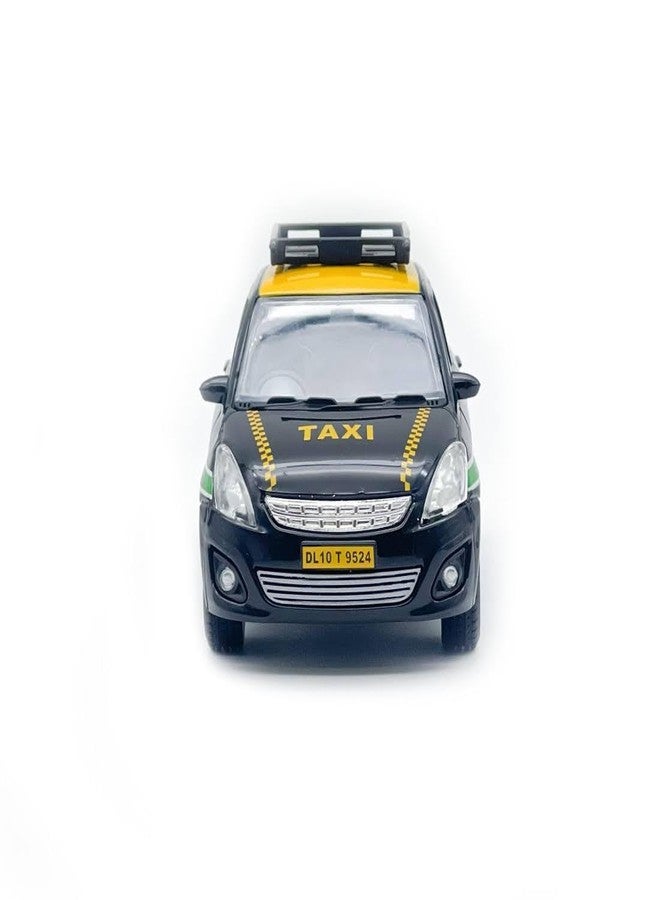 CENTY Urban Taxi Pull Back Toy Car for 3Y+ Black Colour - Image 5